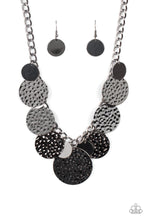 Industrial Grade Glamour Black Necklace - Jewelry by Bretta