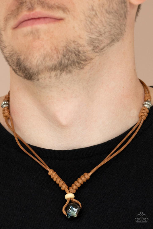 Might and MAINLAND Brown Urban Necklace - Jewelry by Bretta