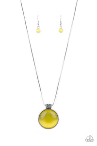 Look Into My Aura Yellow Necklace - Jewelry by Bretta - Jewelry by Bretta