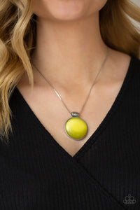 Look Into My Aura Yellow Necklace - Jewelry by Bretta