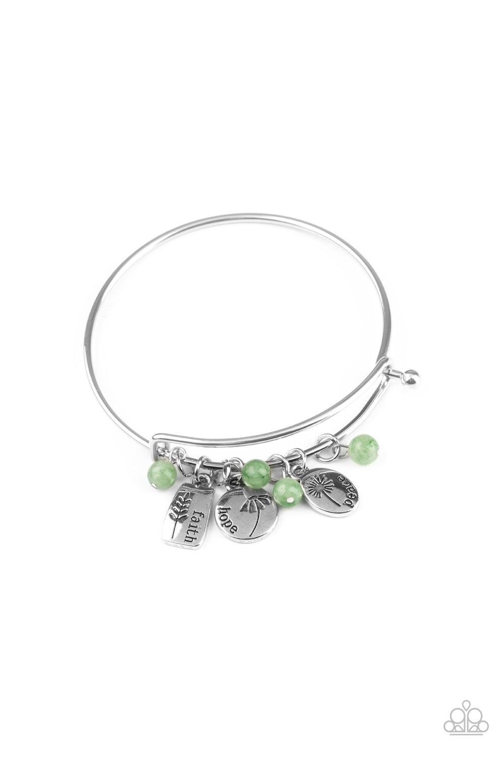 GROWING Strong Green Bracelet - Jewelry by Bretta