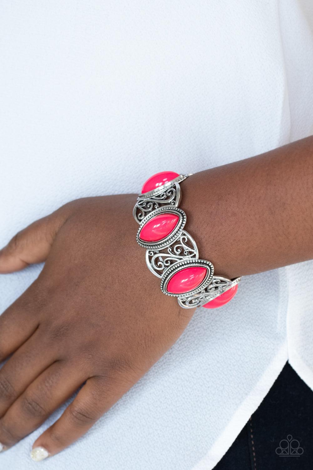 POP, Skip, and a Jump Pink Bracelet - Jewelry by Bretta