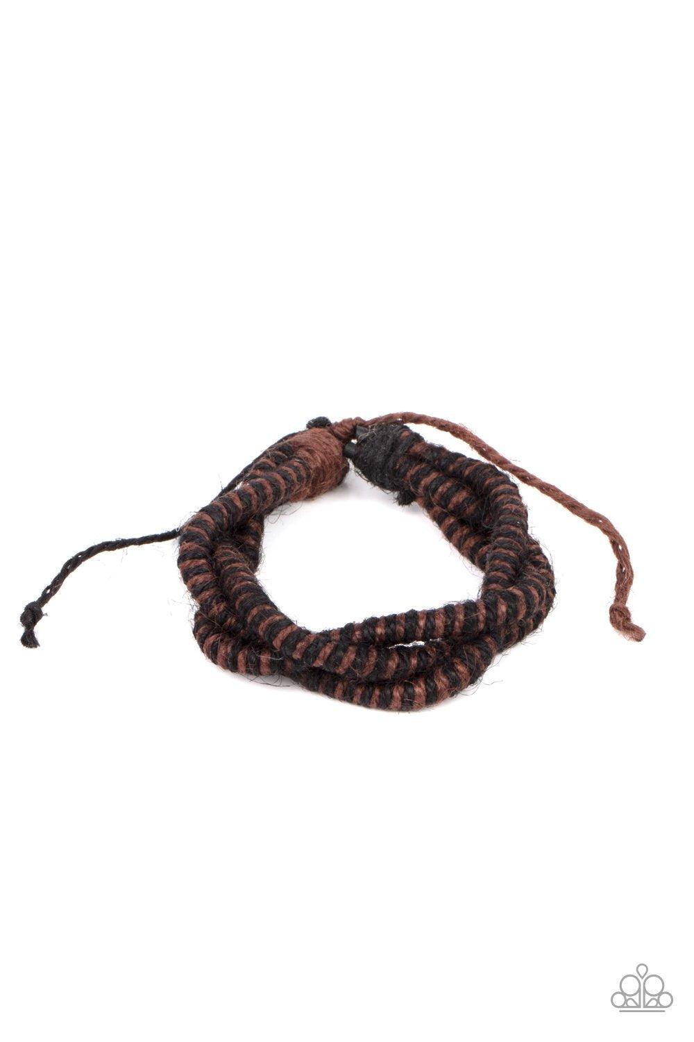 Island Endeavor Brown Bracelet - Jewelry by Bretta