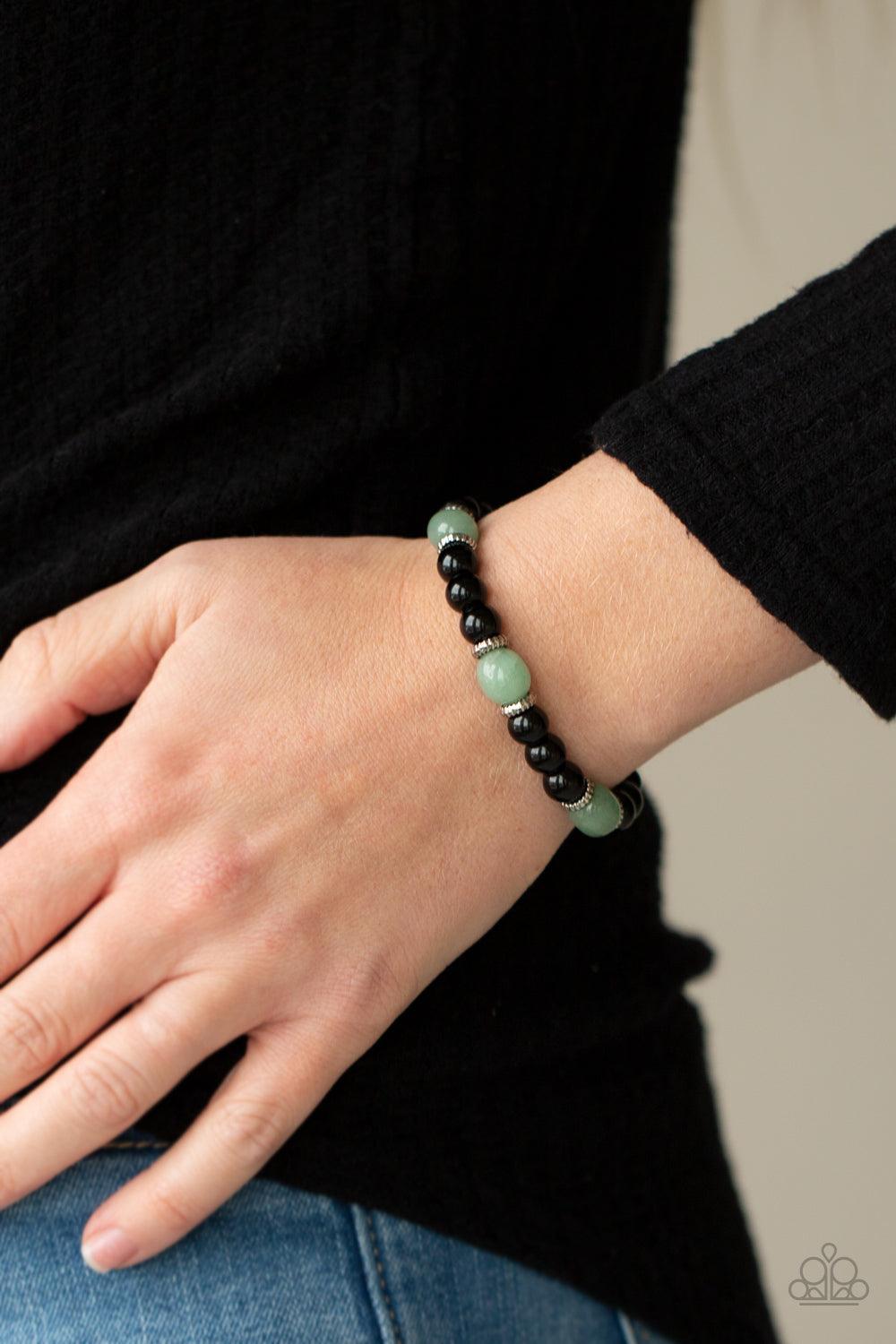 Molten Mogul Green Bracelet - Jewelry by Bretta