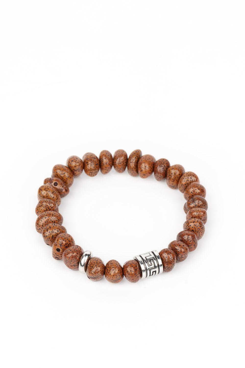 Natural State of Mind Brown Bracelet - Jewelry by Bretta