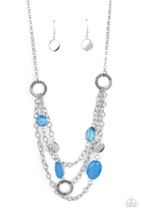 Oceanside Spa Blue - Necklace - Jewelry by Bretta