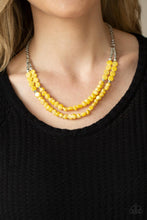 Staycation Status Yellow Necklace - Jewelry by Bretta