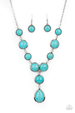 Terrestrial Trailblazer Blue Necklace - Jewelry by Bretta