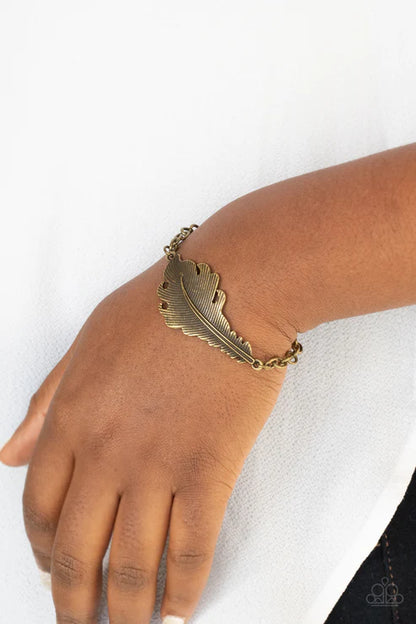 Rustic Roost Brass Bracelet - Jewelry by Bretta