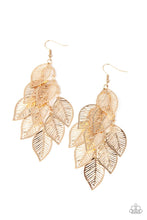 Limitlessly Leafy Gold Earrings - Jewelry by Bretta