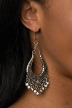 Sahara Fiesta White Earrings - Jewelry by Bretta