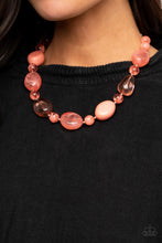 Staycation Stunner Orange Necklace - Jewelry by Bretta