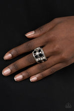 High Roller Royale Black Ring - Jewelry by Bretta