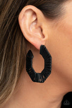 Fabulously Fiesta Black Earrings - Jewelry by Bretta