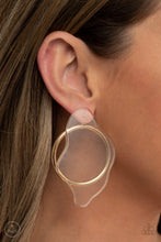 Paparazzi Accessories-Clear The Way! - Gold Earrings