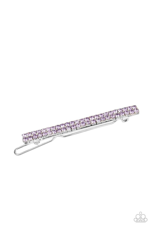 Thats GLOW-biz Purple Hair Clip - Jewelry By Bretta