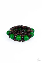 Tropical Temptations - Green Bracelet - Jewelry By Bretta