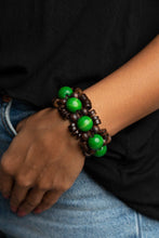 Tropical Temptations - Green Bracelet - Jewelry By Bretta