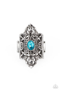 Perennial Posh Blue Ring - Jewelry by Bretta