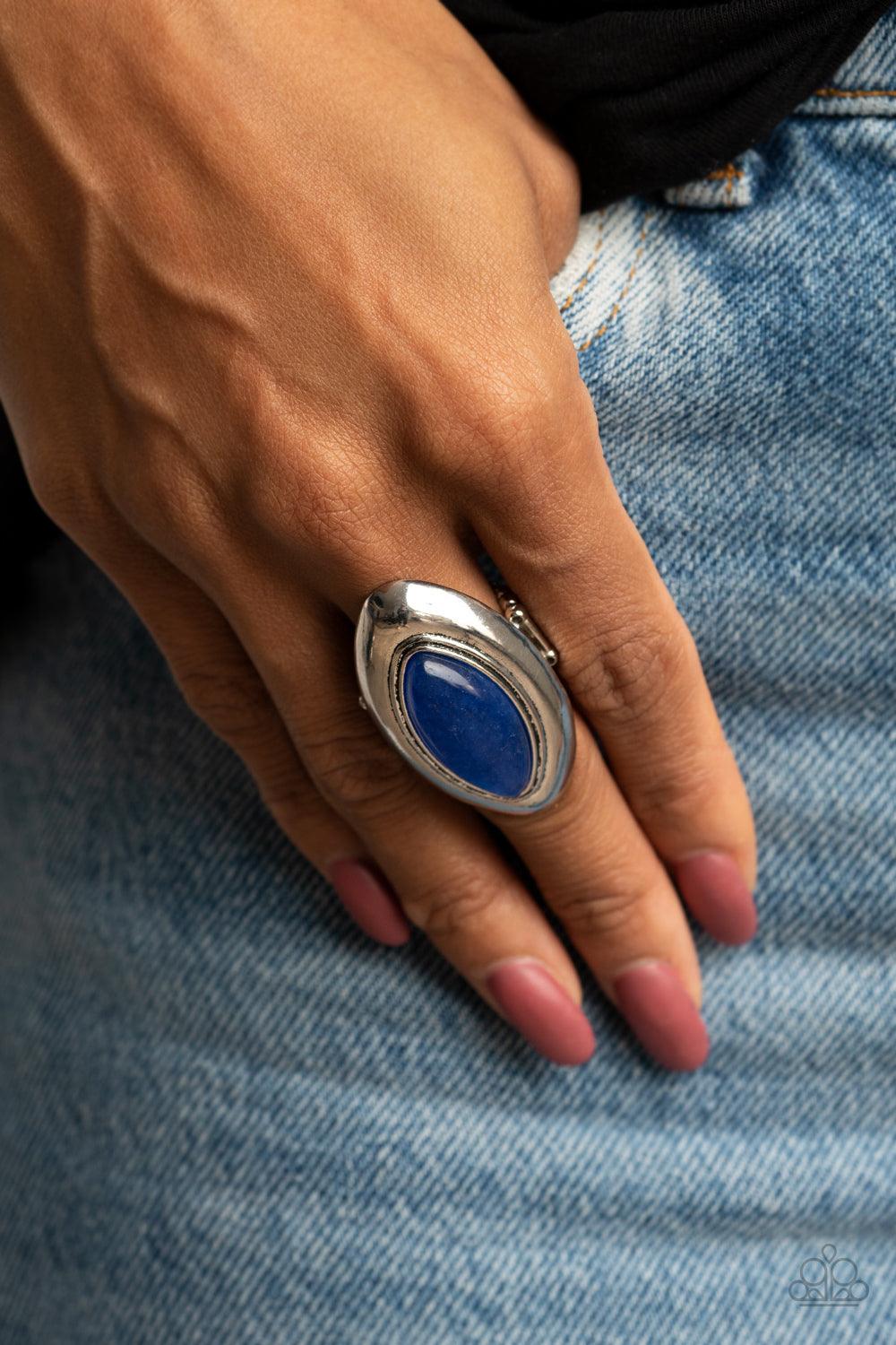 Sahara Seer Blue Ring - Jewelry by Bretta