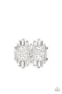Urban Empire White Ring - Jewelry by Bretta