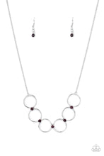Regal Society Purple Necklace - Jewelry by Bretta