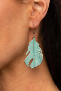 Heads QUILL Roll Copper Earrings - Jewelry by Bretta