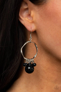 Delectably Diva Black Earrings - Jewelry By Bretta