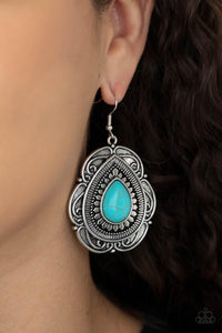 Southwestern Soul Blue Earrings - Jewelry by Bretta