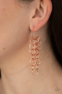 Long Live The Rebels Copper Earrings - Jewelry By Bretta