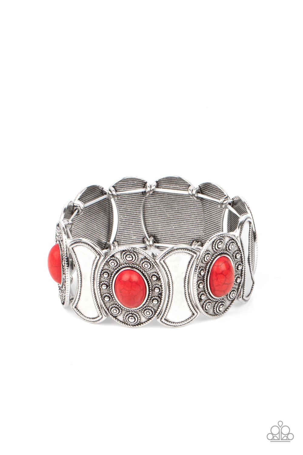 Desert Relic - Red Bracelet - Jewelry by Bretta