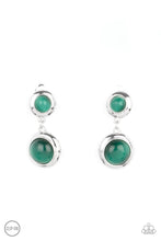 Subtle Smolder Green Earrings - Jewelry by Bretta