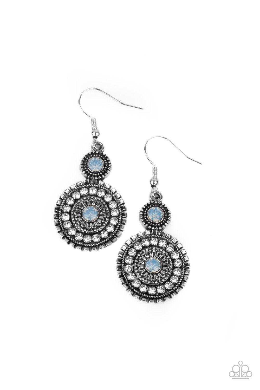 Paparazzi Accessories-Opulent Outreach - Blue Earrings