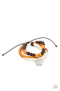Lotus Beach Orange Bracelet - Jewelry by Bretta