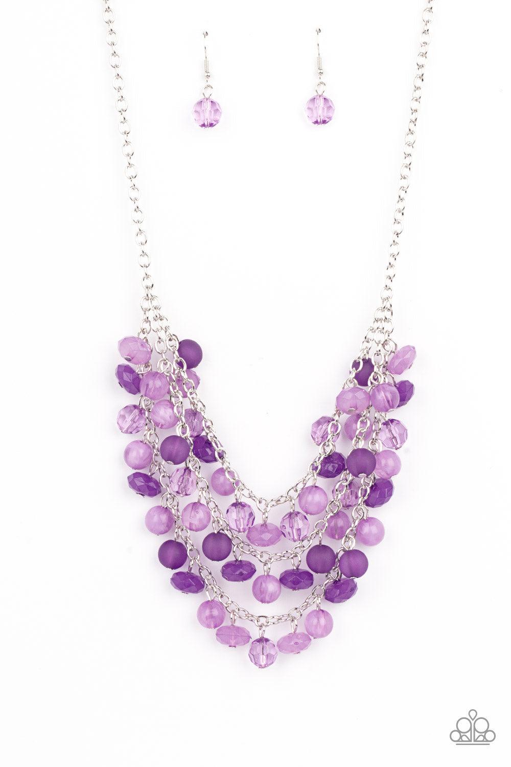 Fairytale Timelessness Purple Necklace - Jewelry by Bretta