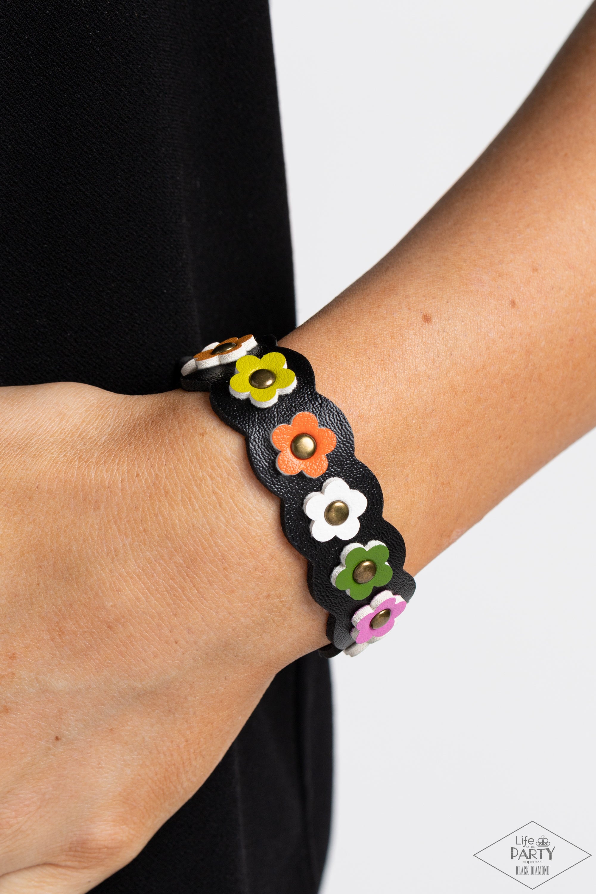 Molten Mogul Green Bracelet - Jewelry by Bretta
