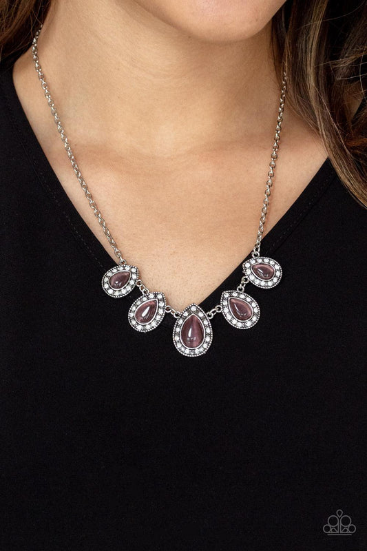 Everlasting Enchantment Purple Necklace - Jewelry by Bretta