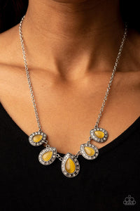 Everlasting Enchantment Yellow Necklace - Jewelry by Bretta