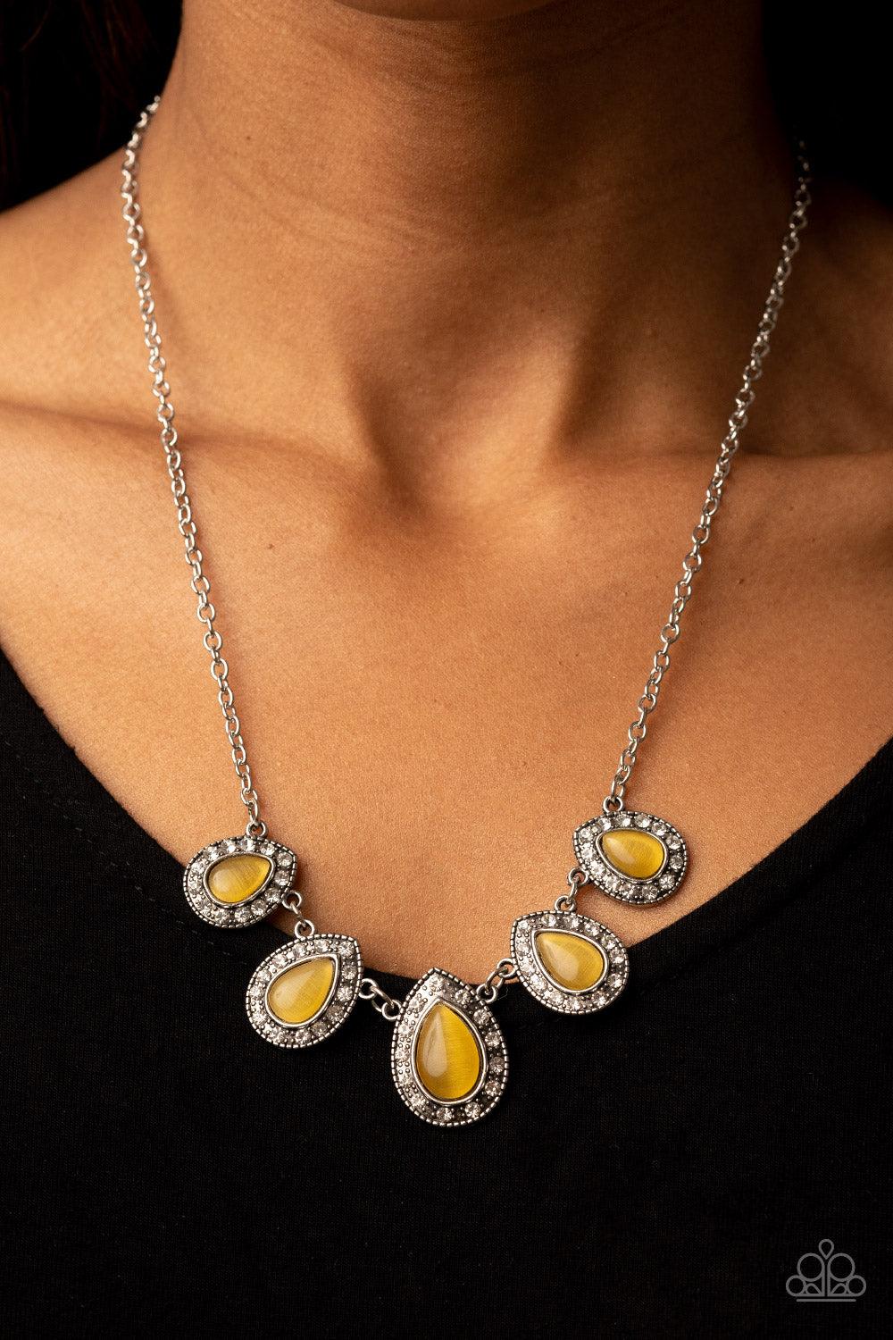 Everlasting Enchantment Yellow Necklace - Jewelry by Bretta