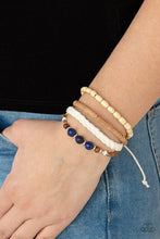 Natural-Born Navigator Blue Bracelet - Jewelry by Bretta