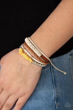 Keep At ROAM Temperature - Yellow Bracelet - Jewelry by Bretta