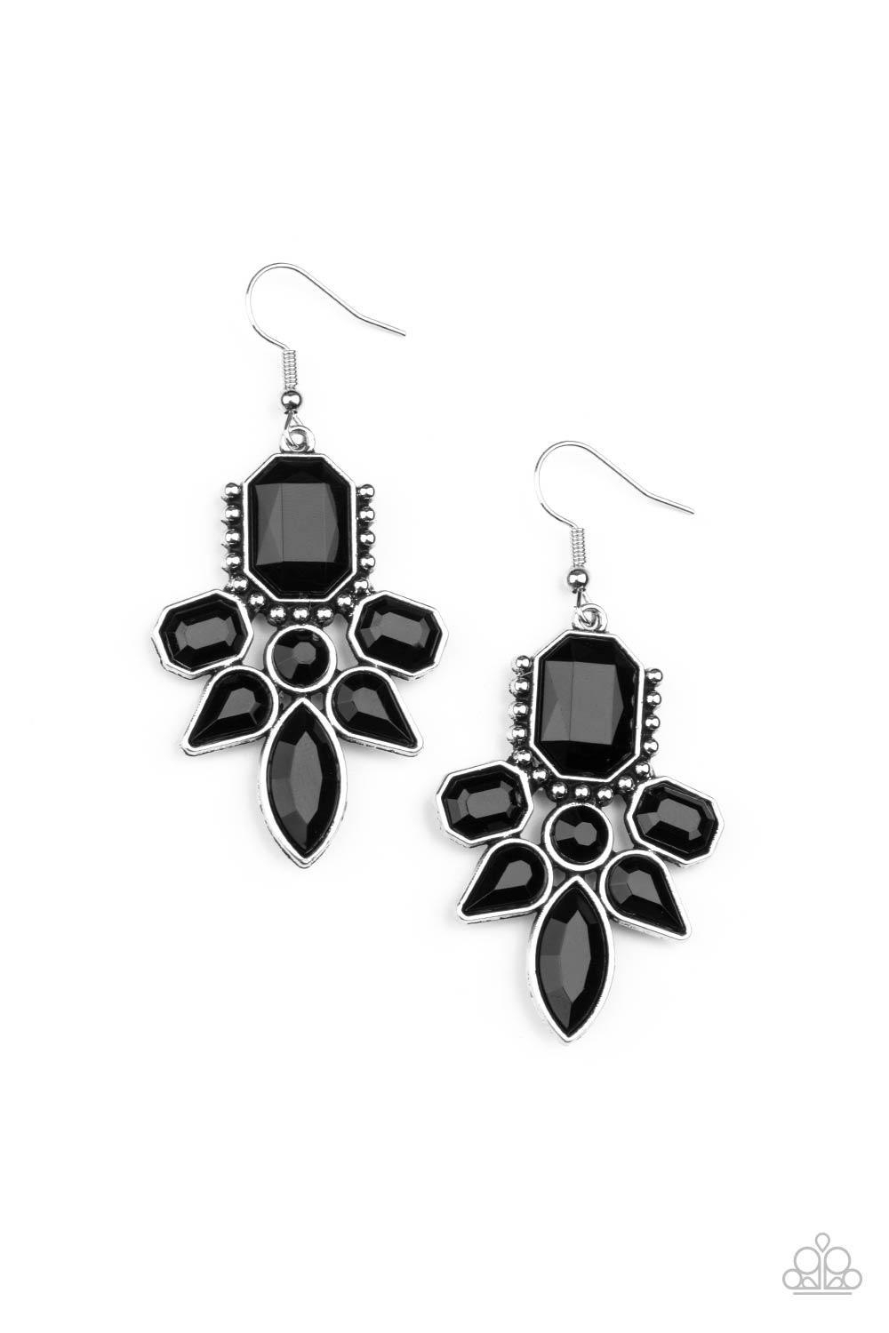 Vacay Vixen Black Earrings - Jewelry by Bretta