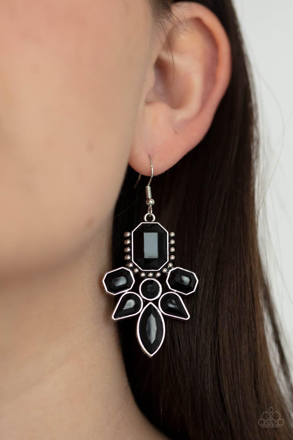 Vacay Vixen Black Earrings - Jewelry by Bretta