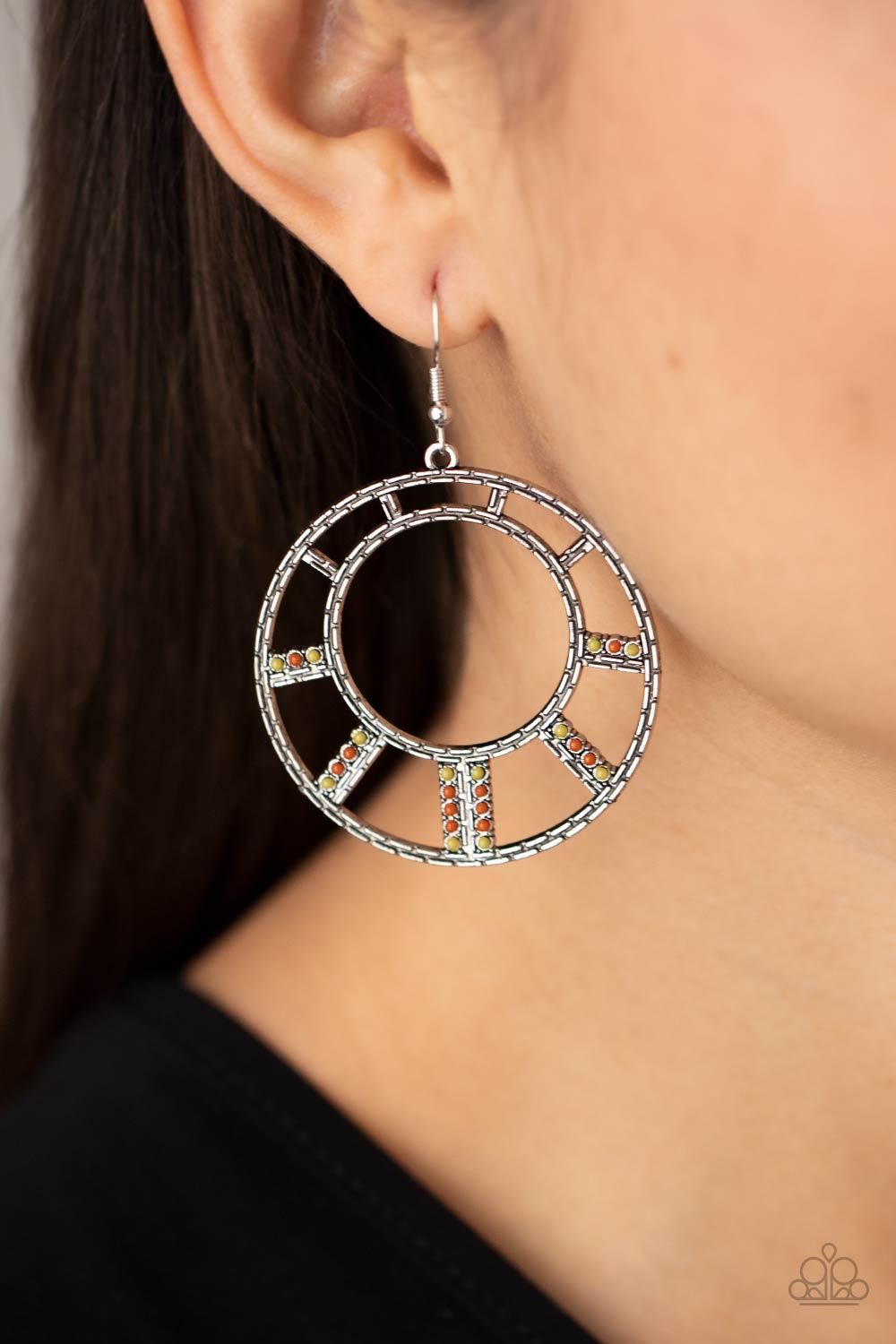 Fleek Fortress - Multi Earrings - Jewelry By Bretta