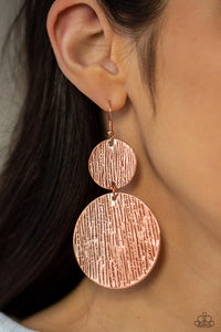 Status CYMBAL - Copper Earrings - Jewelry By Bretta