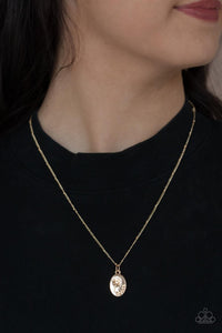 Be The Peace You Seek Gold Necklace - Jewelry by Bretta