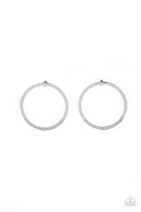 Spot On Opulence White Earrings - Jewelry By Bretta
