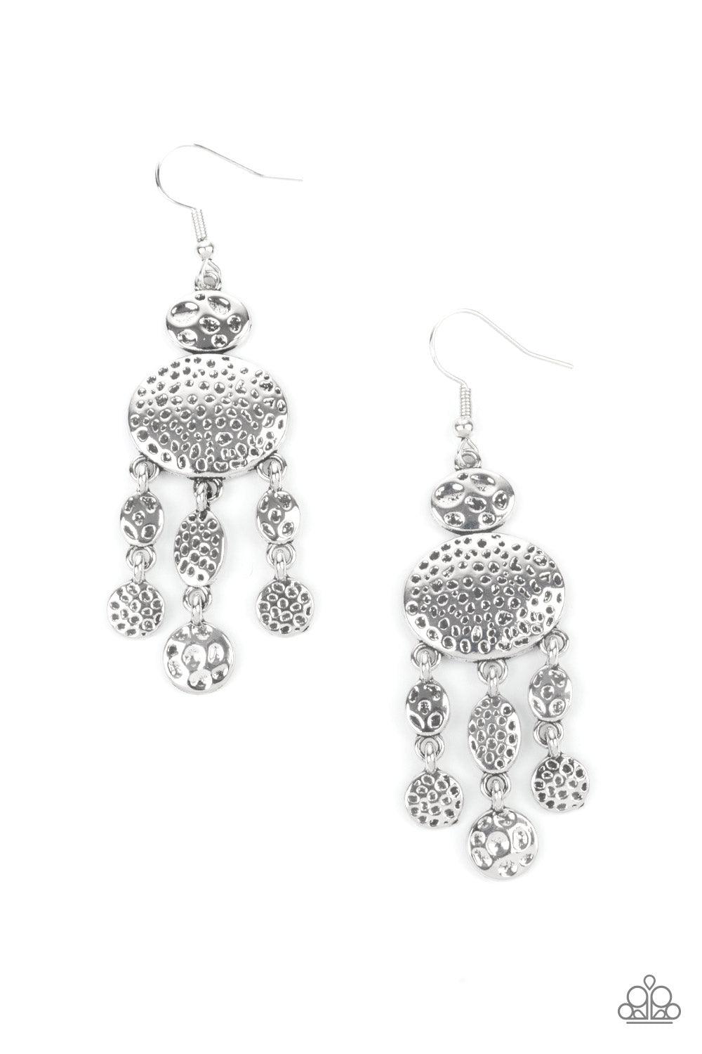 Get Your ARTIFACTS Straight Silver Earrings - Jewelry by Bretta