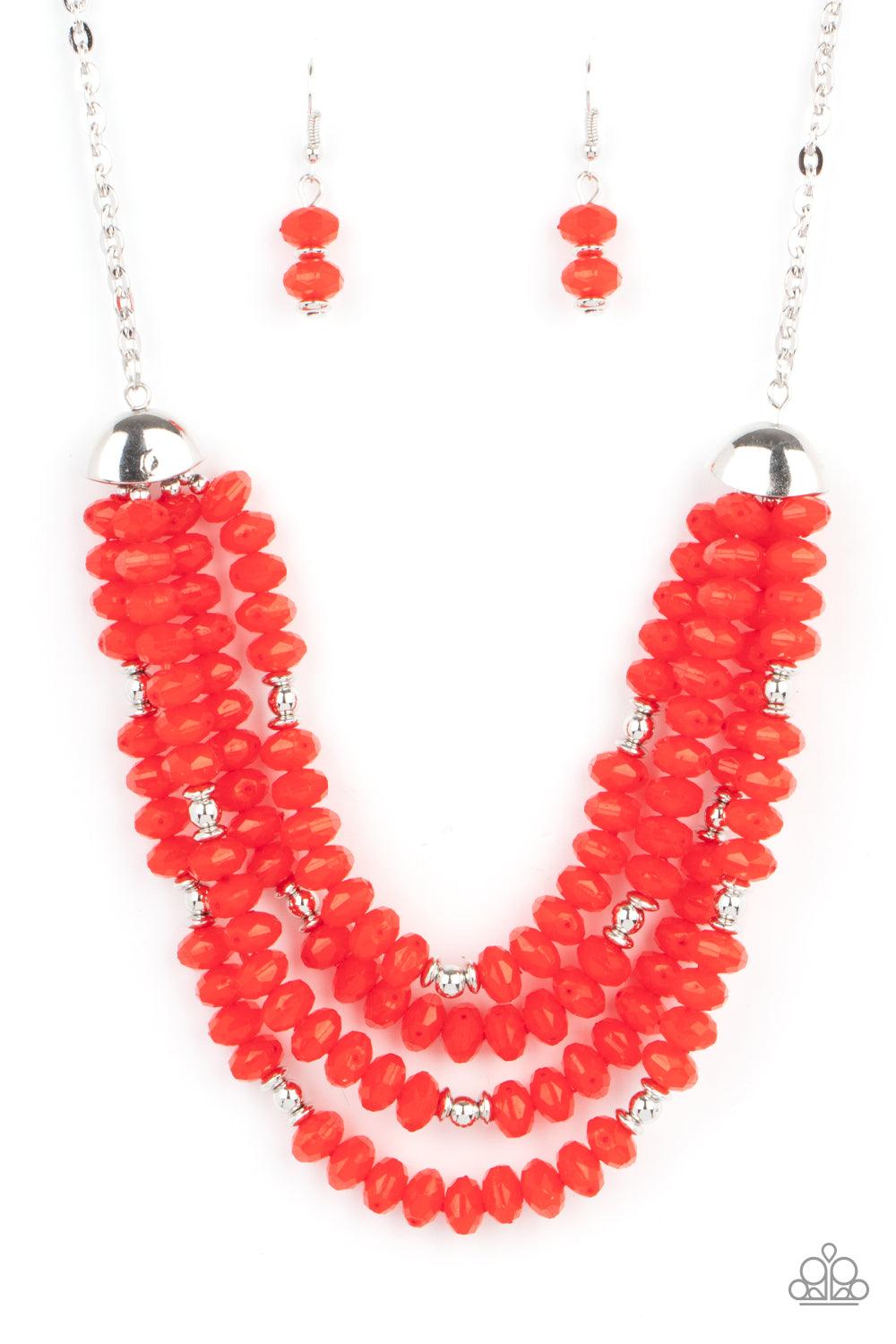 Best POSH-ible Taste Red Necklace - Jewelry by Bretta