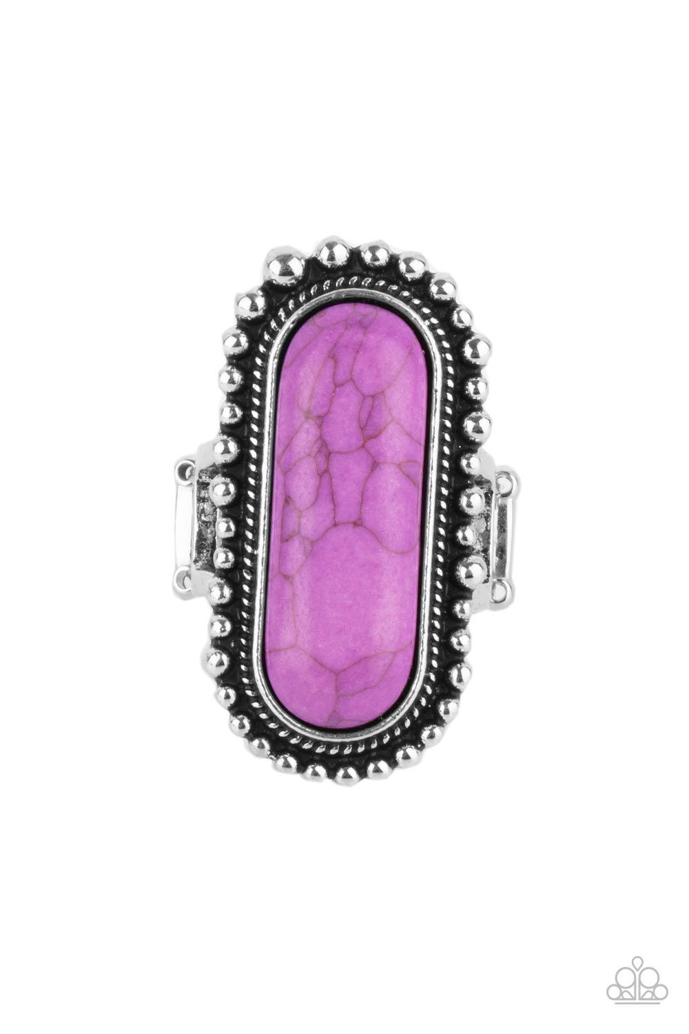 Sedona Scene Purple Ring - Jewelry by Bretta